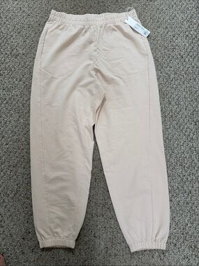 Ischiko by Oska Elastic-Waist Jogger Pants - Light Pink